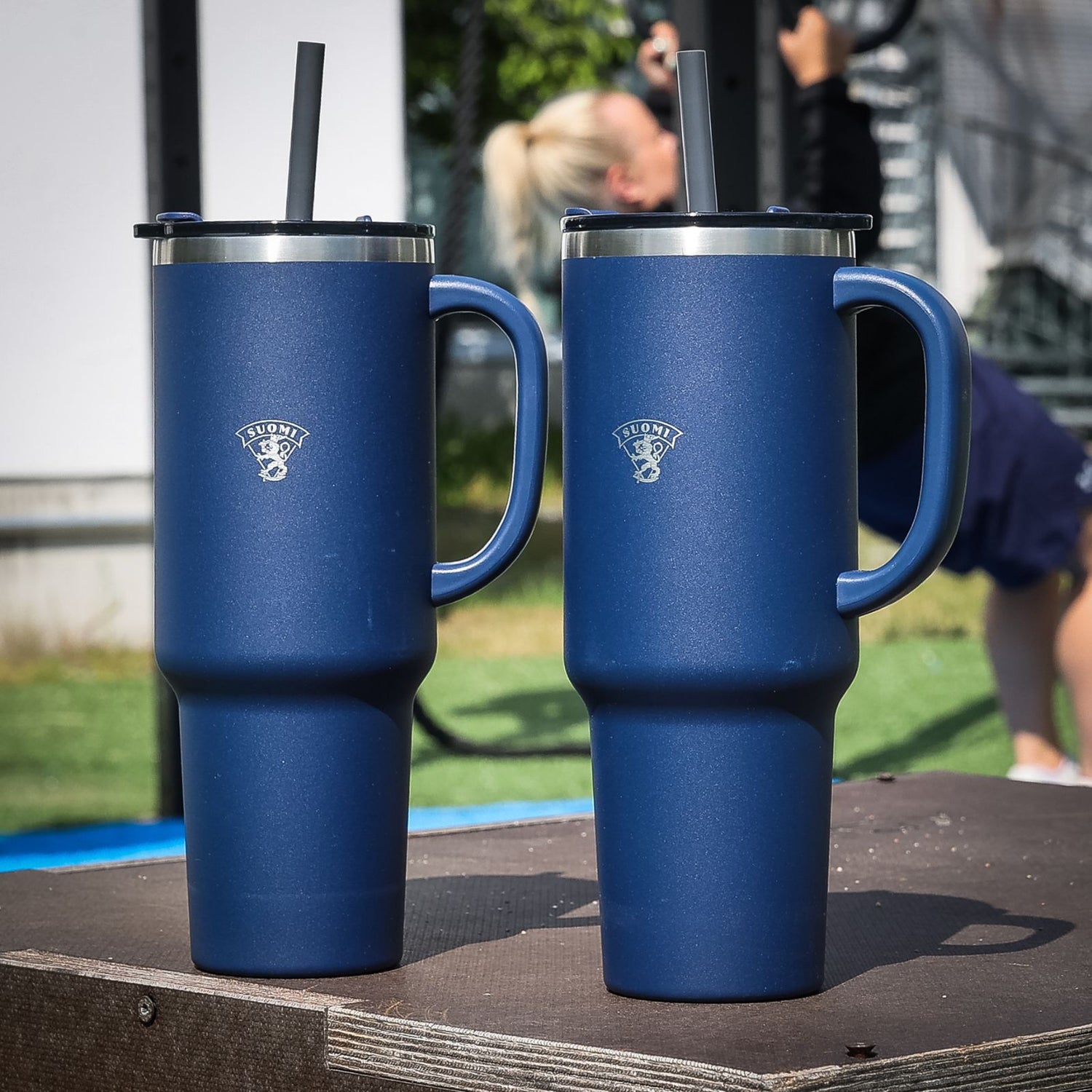 Leijonat termosmuki - tummansininen, 1200 ml