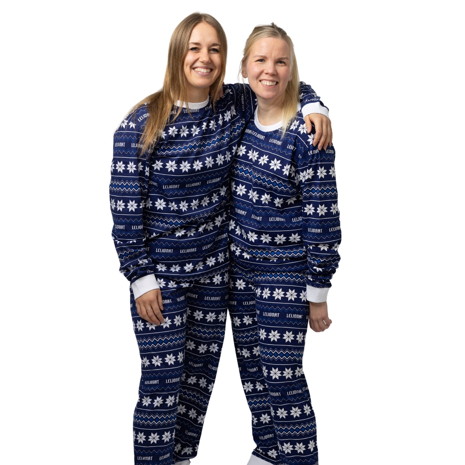 Leijonat aikuisten pyjamasetti
