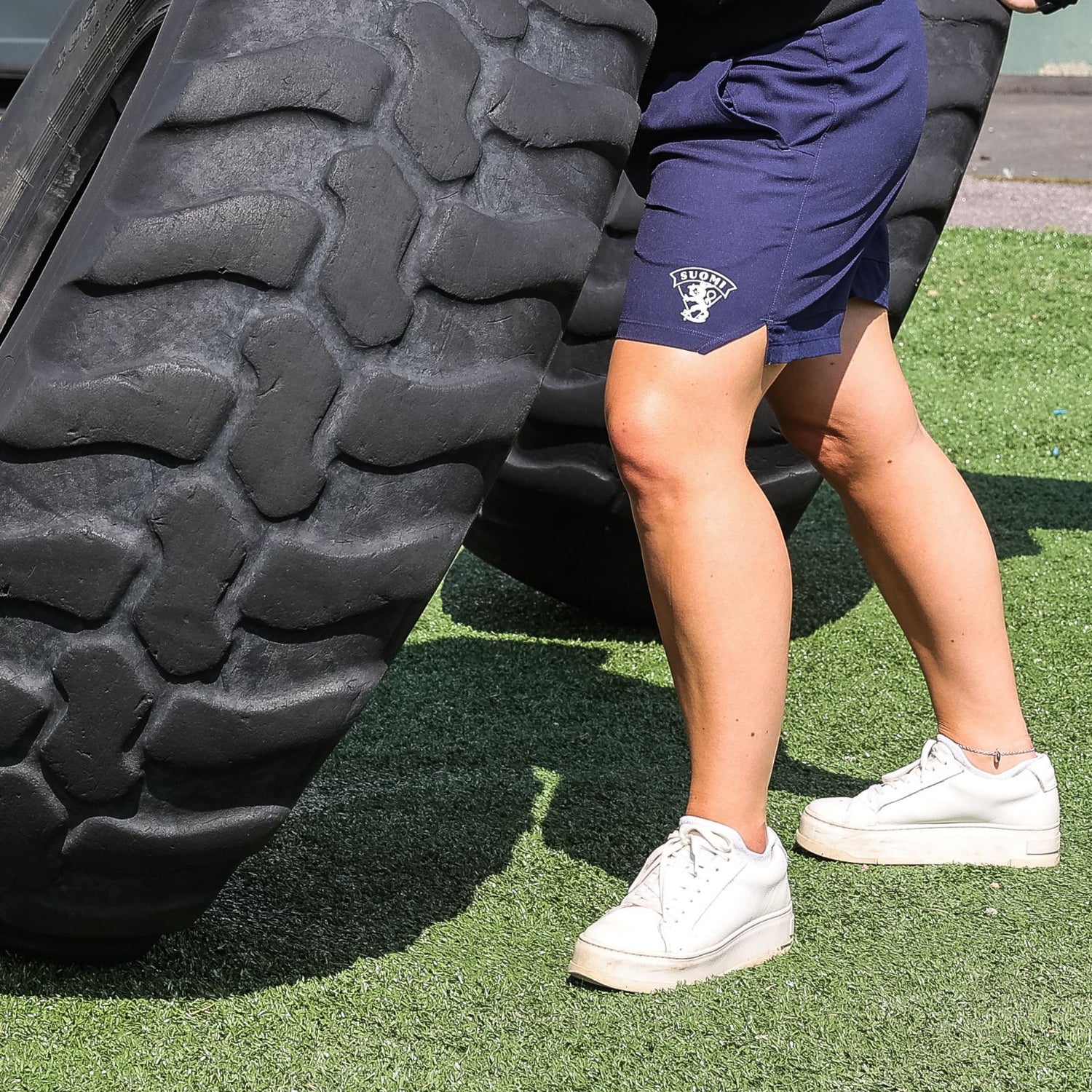 Leijonat x Under Armour shortsit