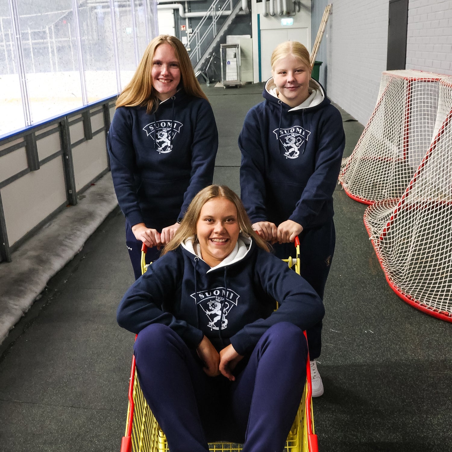 Leijonat Suomi hoodie, women
