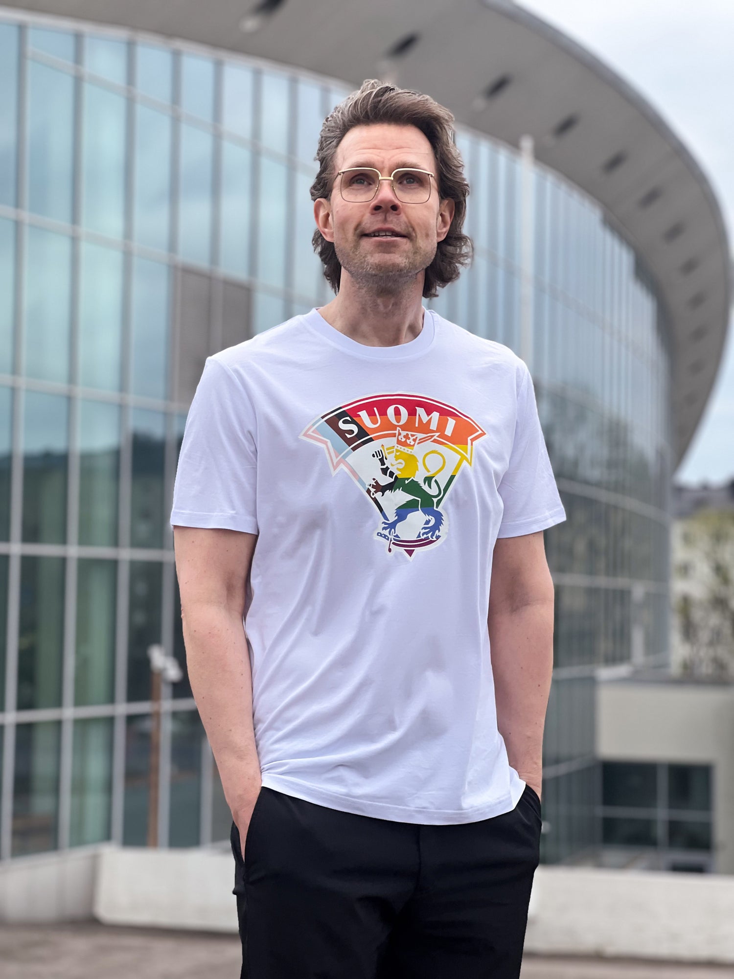 Ihanaa Leijonat Ihanaa! T-paita
