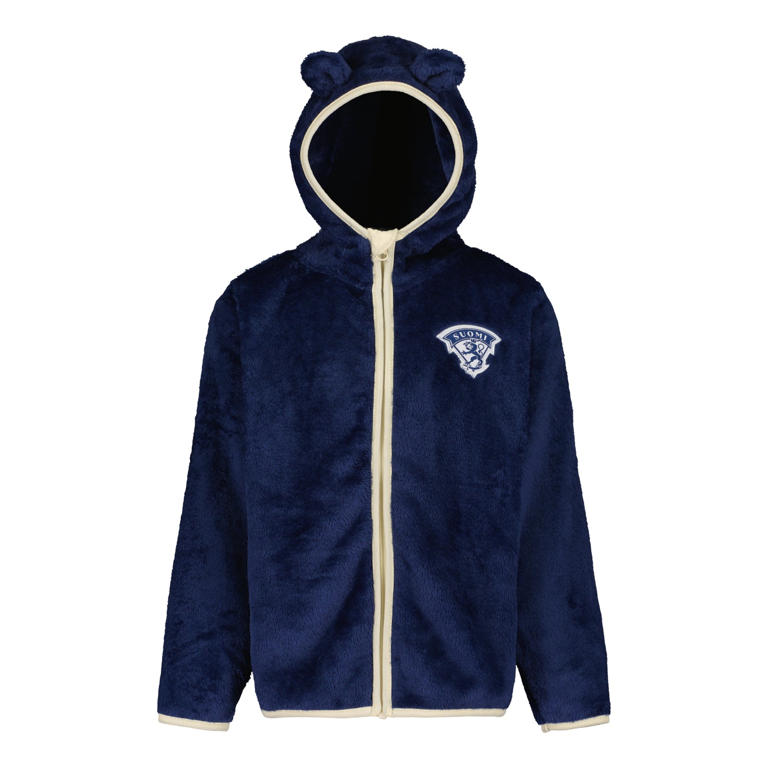 Leijonat Kids Teddy Zip Hoodie