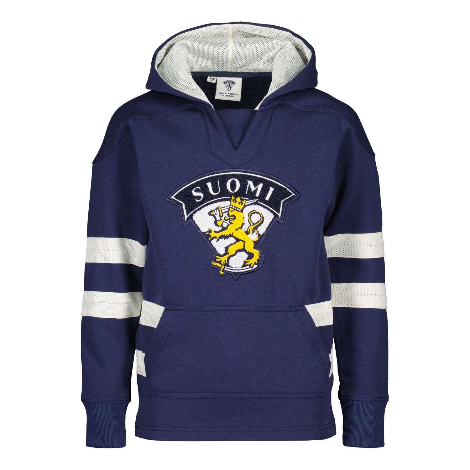 Leijonat lasten retro pelipaitahuppari