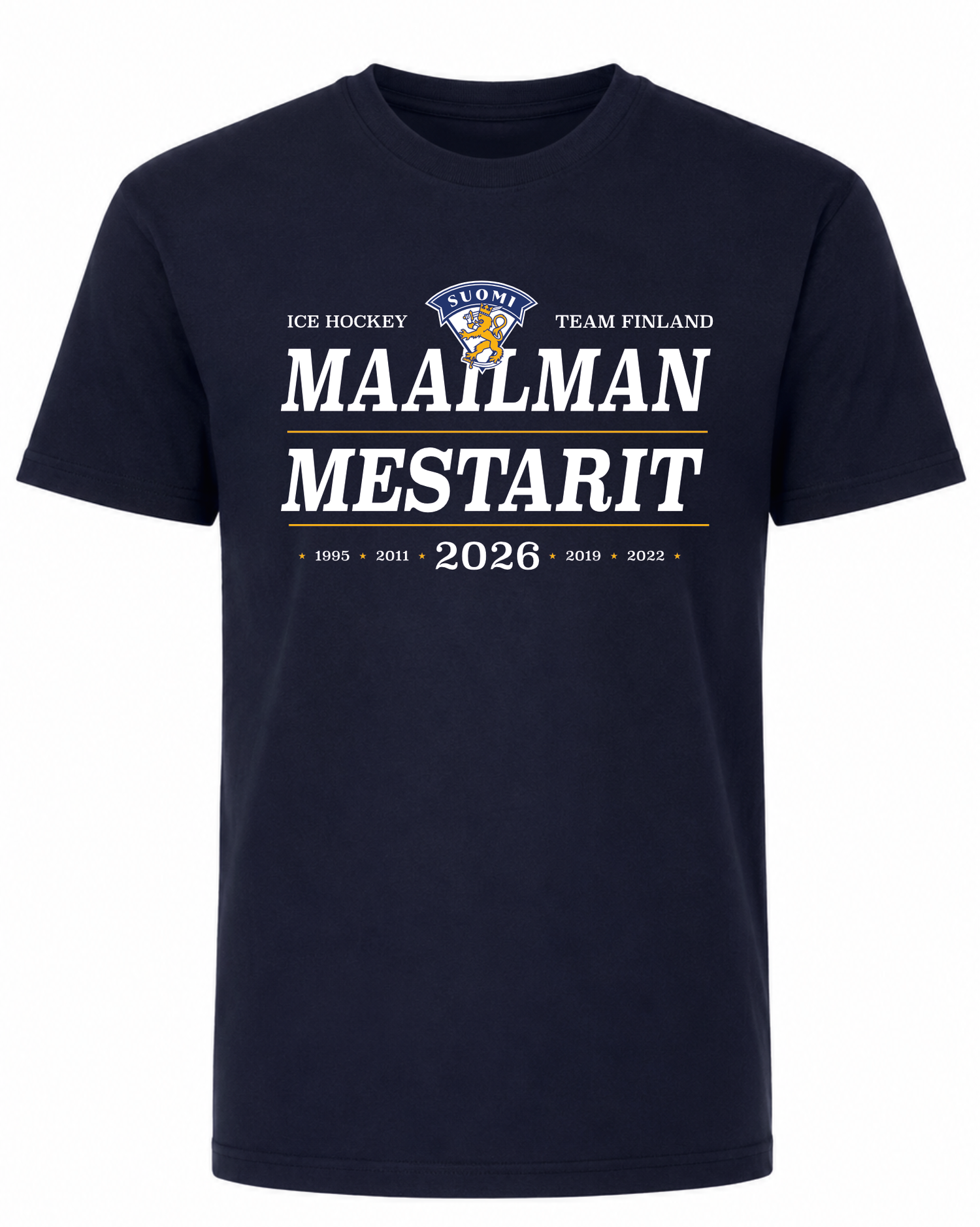 Leijonat Maailmanmestarit 2026 lasten T-paita