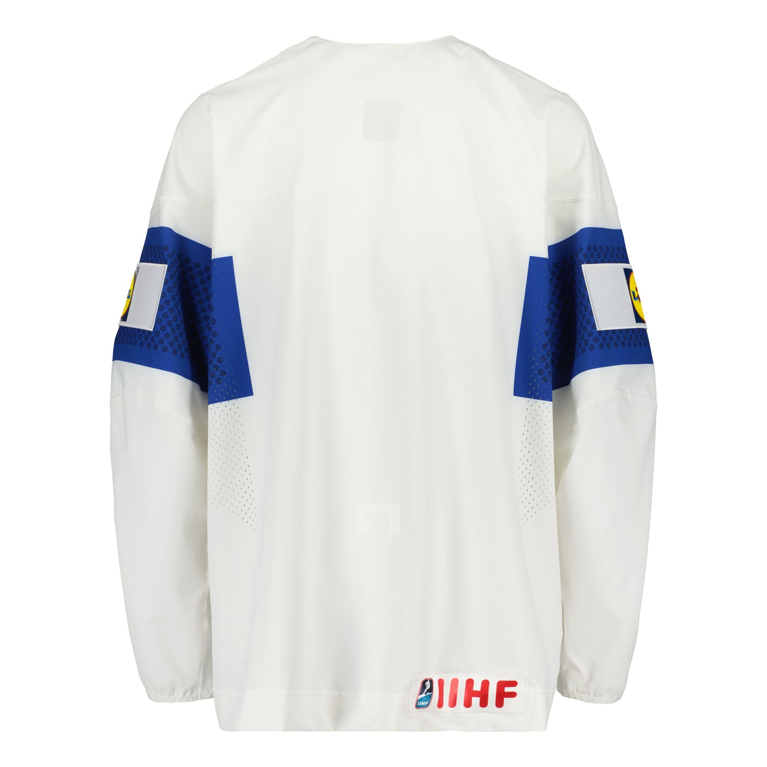 Leijonat MM-pelipaita valkoinen takaa