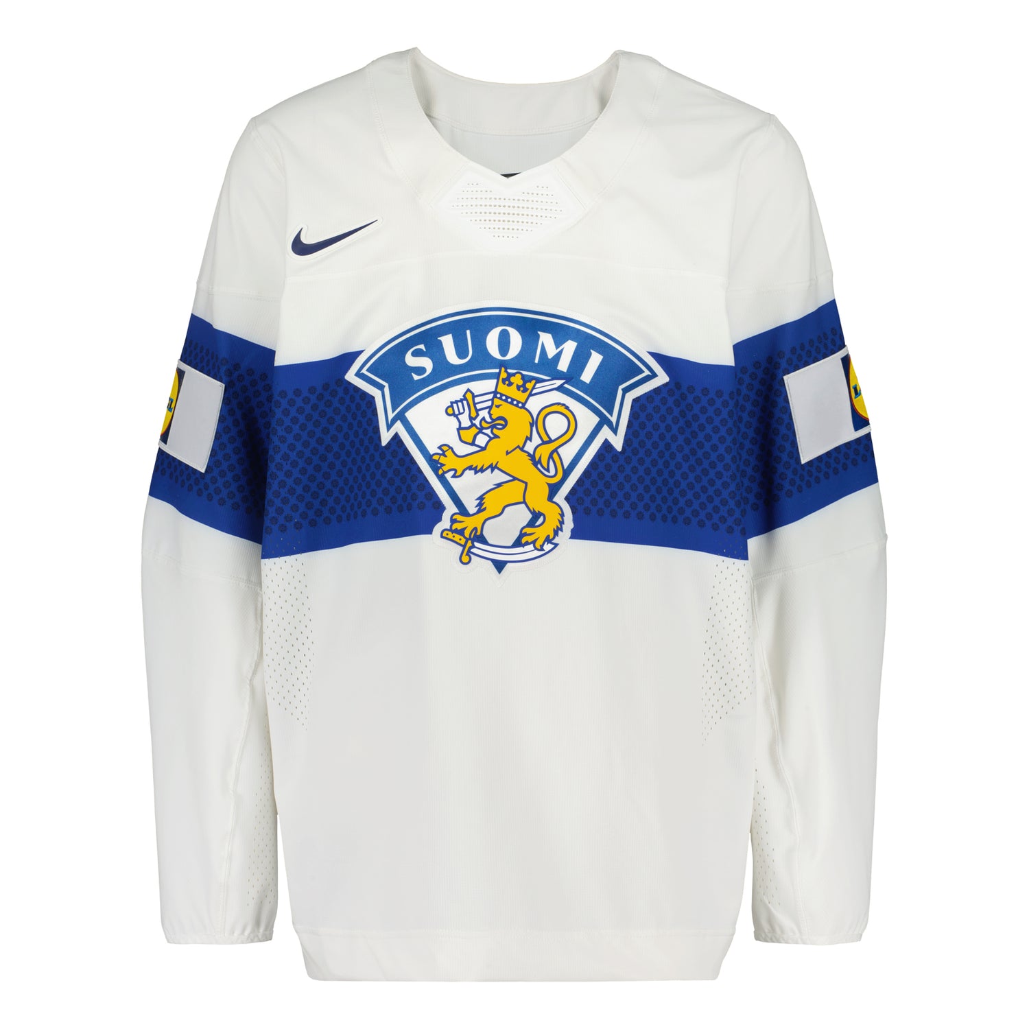 Leijonat MM-pelipaita valkoinen