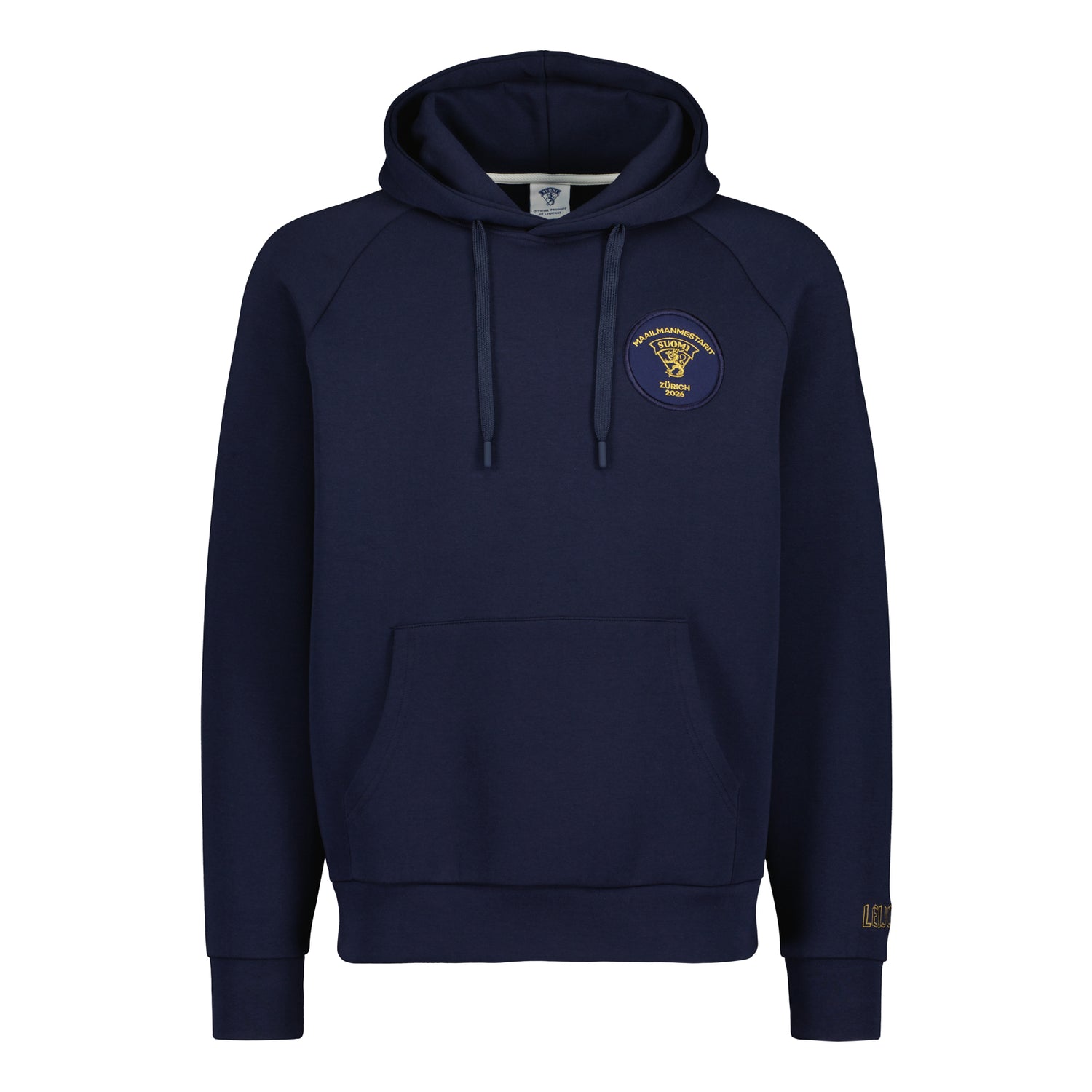 Leijonat ScubaHoodieMaailmanmestarit_Front