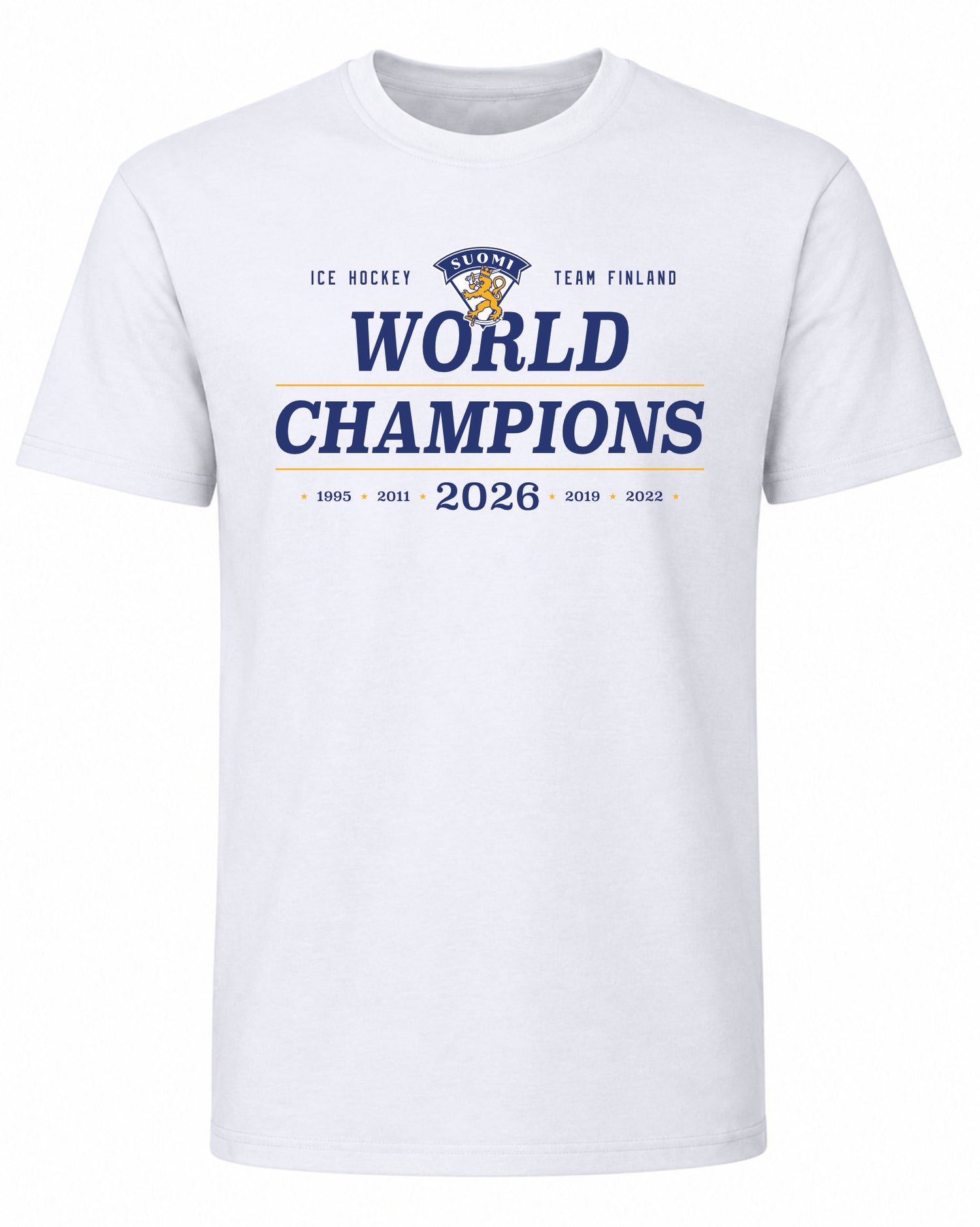 Leijonat Champions 2026 T-paita