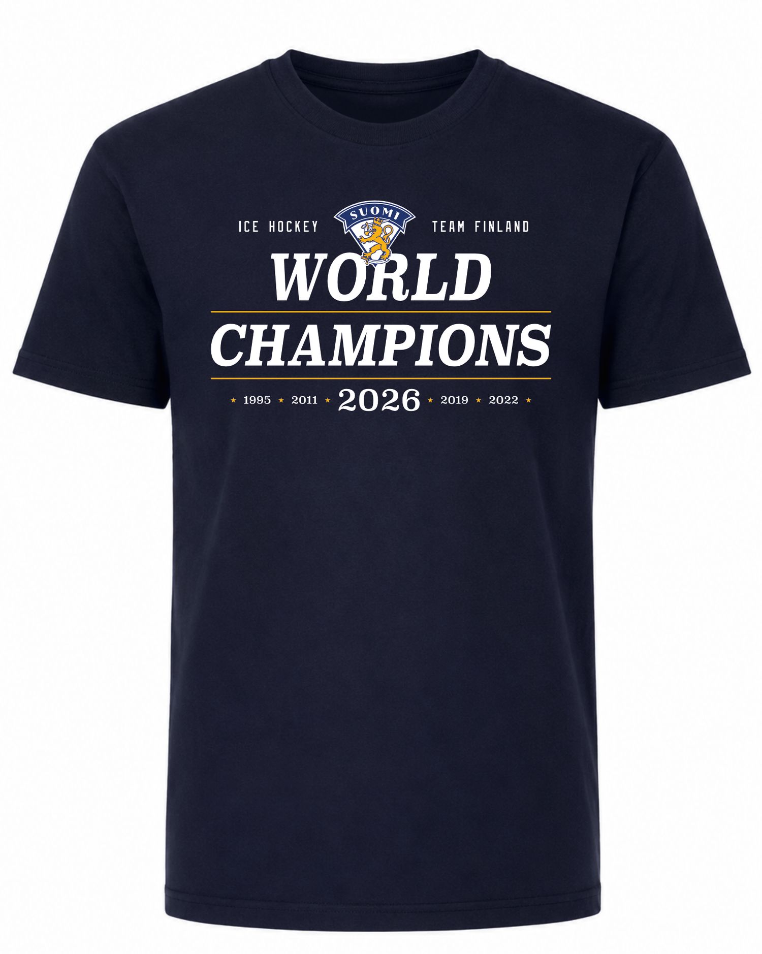 Leijonat Champions 2026 T-paita