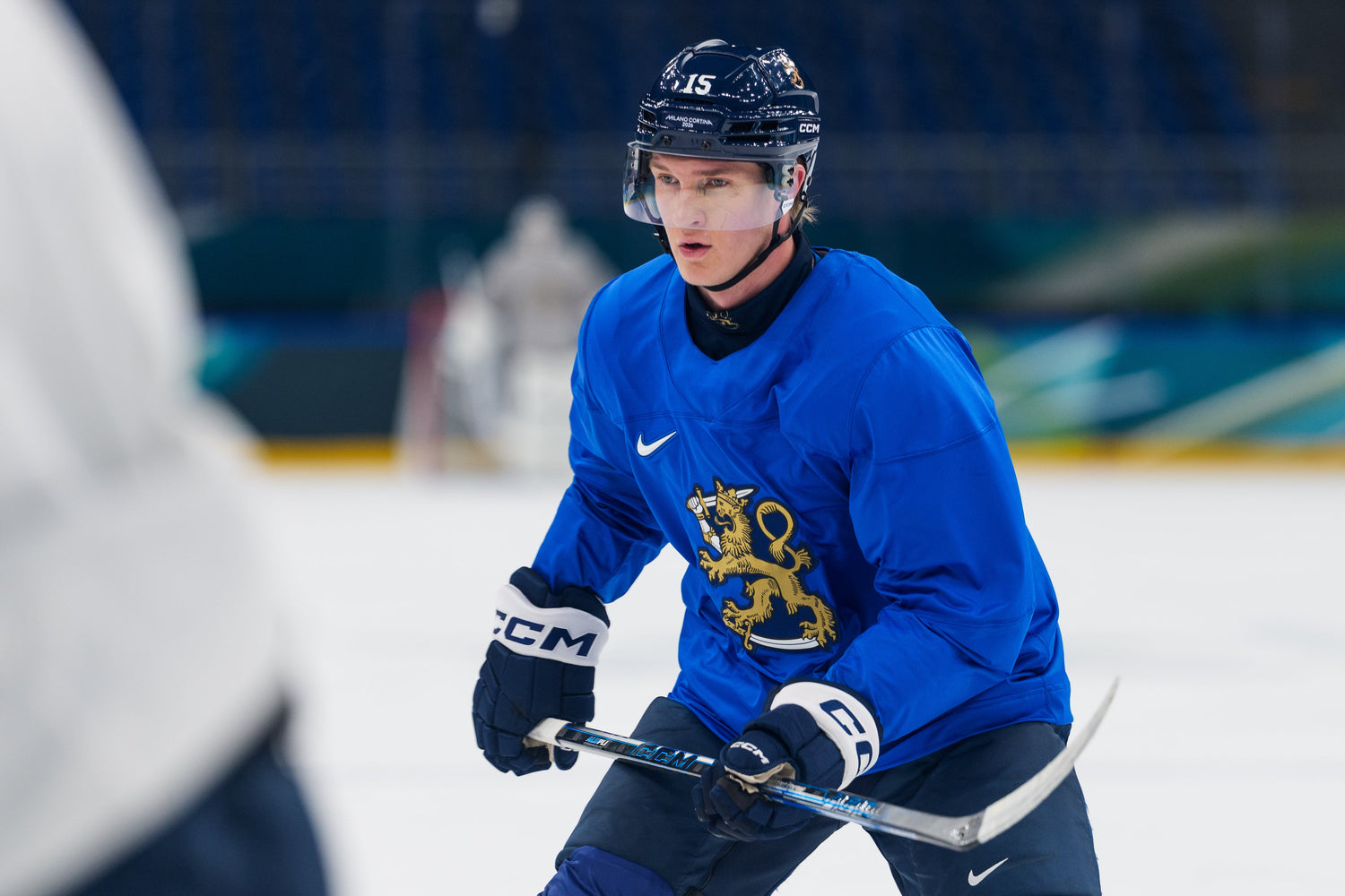 Anton Lundell Game Worn