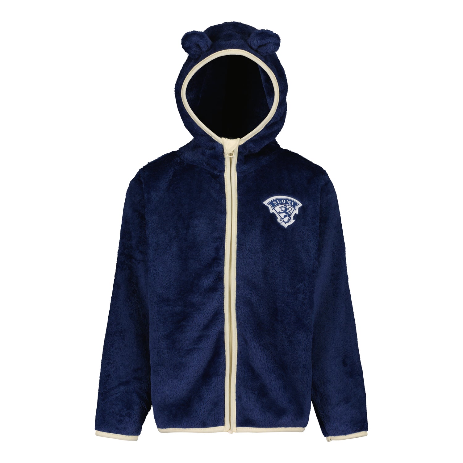 Leijonat lasten Teddy Zip Hoodie