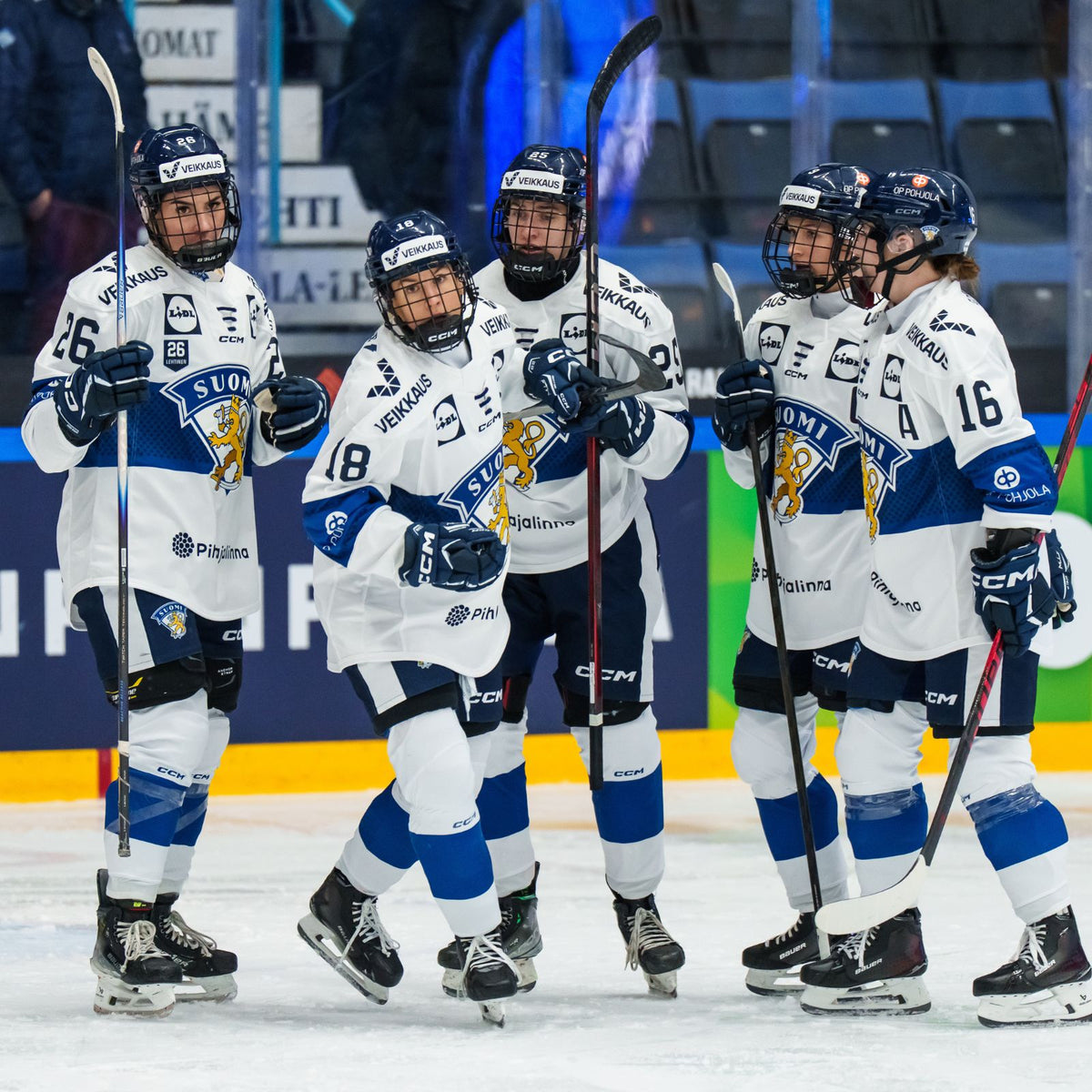 Naisten EHT 2025-2026 Game Worn pelipaita, Away/Vieras
