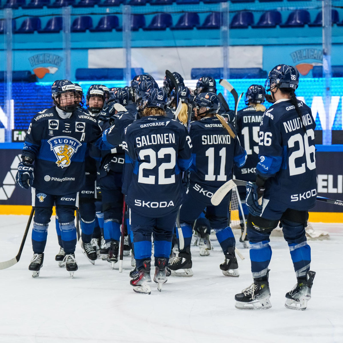 Naisten EHT 2025-2026 Game Worn pelipaita, Home/Koti