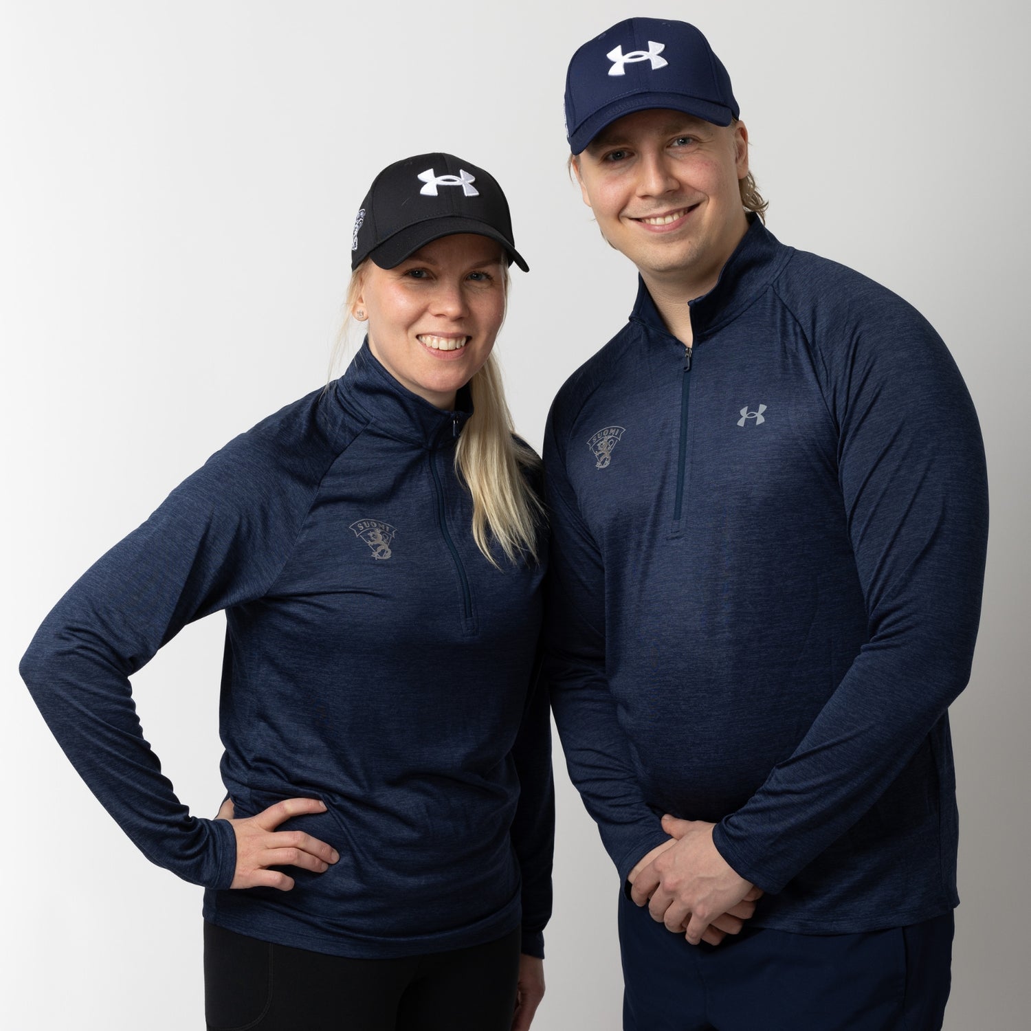 Leijonat x Under Armour quarter zip