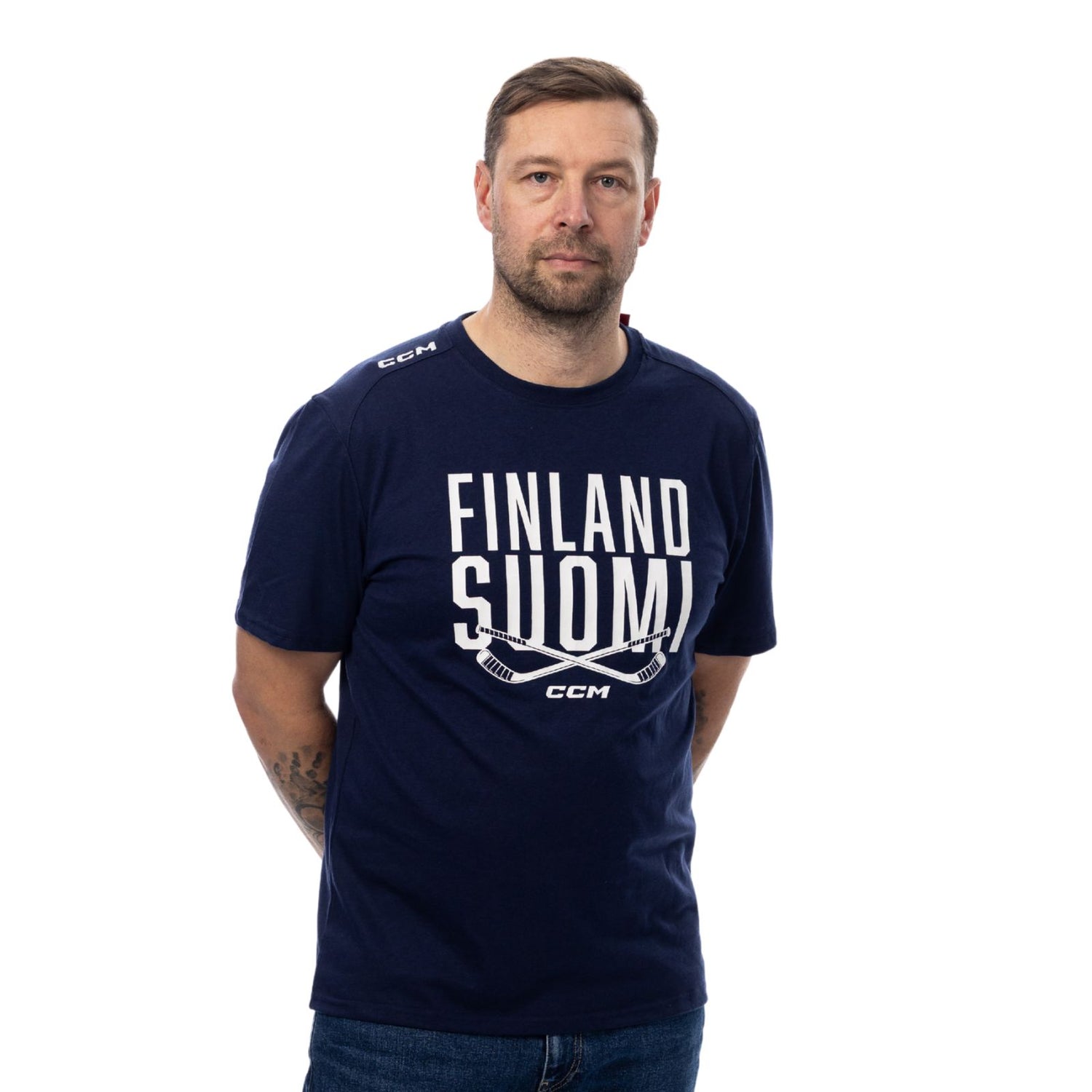 Leijonat tummansininen t-paita