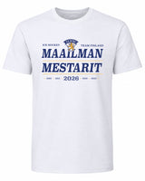 Leijonat Maailmanmestarit 2026 T-paita