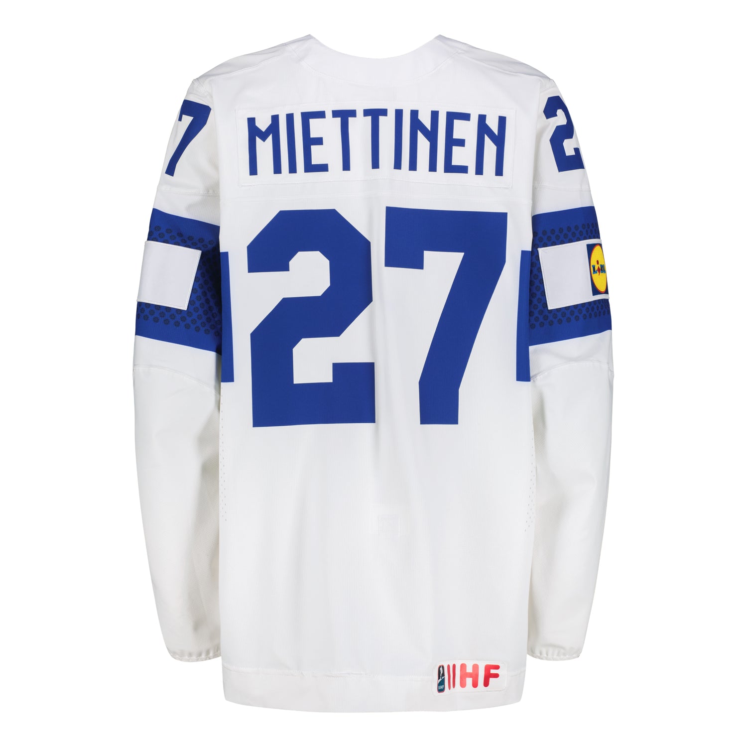 Julius Miettinen #27, Away Jersey