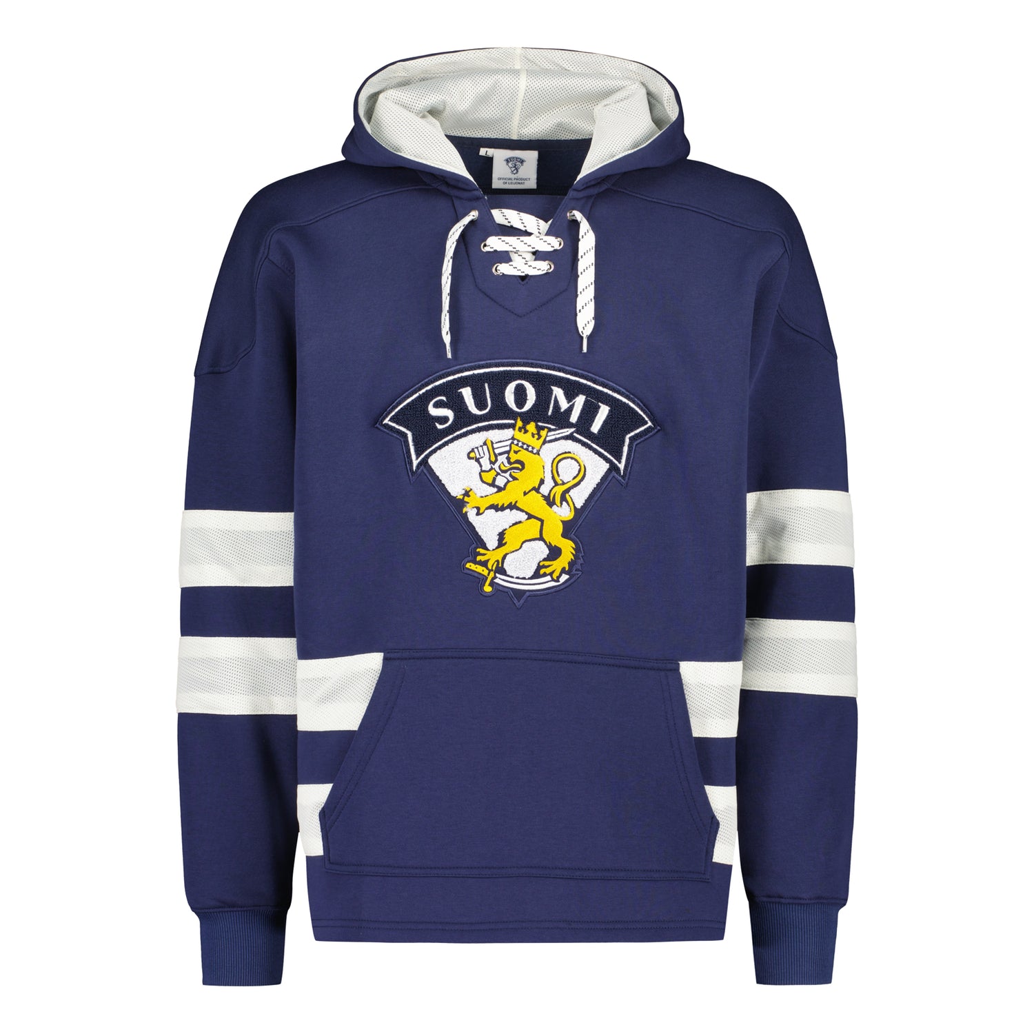 Leijonat lasten retro pelipaitahuppari