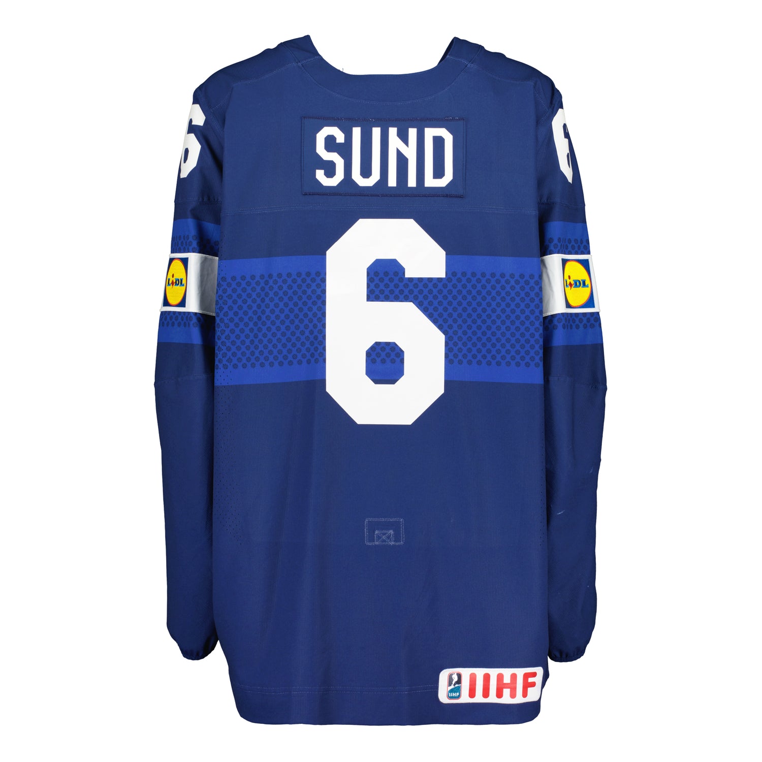 Tony Sund #6, Home Jersey