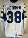Hietanen #38 Game Worn Away Jersey